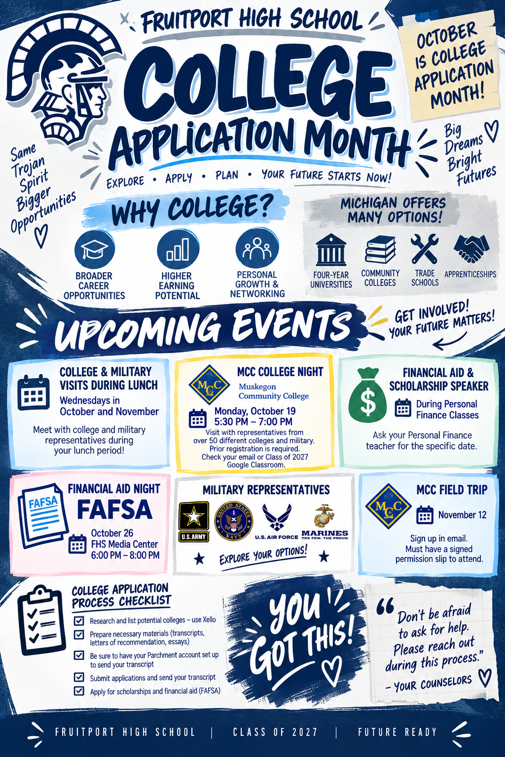 College Month Flyer